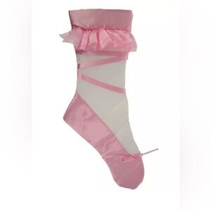 NWT ballerina ballet slipper shoe Christmas stockings 5 total 19”L each